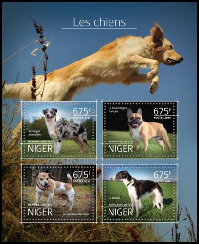 Poštovní známky Niger 2014 Psi Mi# 3204-07 Kat 12€