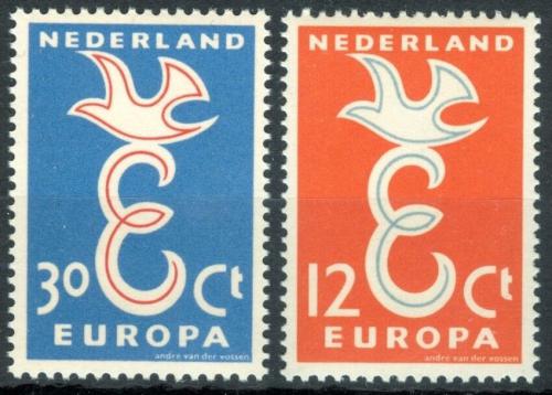 Poštovní známky Nizozemí 1958 Evropa CEPT Mi# 718-19