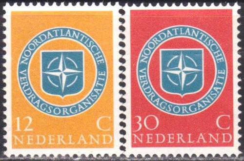 Poštovní známky Nizozemí 1959 NATO Mi# 728-29