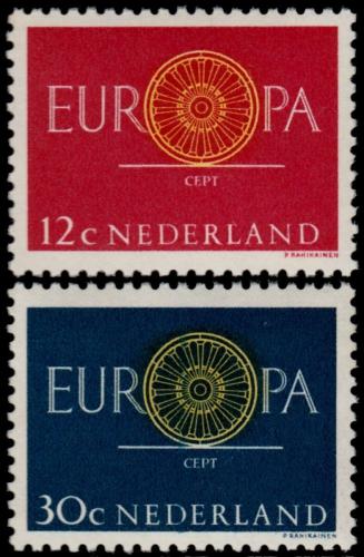 Poštovní známky Nizozemí 1960 Evropa CEPT Mi# 753-54