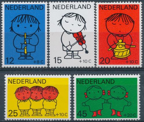 Potovn znmky Nizozem 1969 Kresby, Dick Bruna Mi# 928-32 - zvtit obrzek