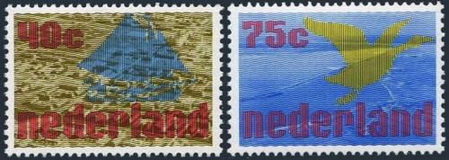 Potovn znmky Nizozem 1976 Projekt jezera Mi# 1079-80