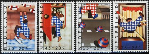 Poštovní známky Nizozemí 1977 Bezpeènost dìtí Mi# 1109-12 