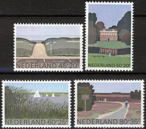 Poštovní známky Nizozemí 1980 Turistické zajímavosti Mi# 1154-57