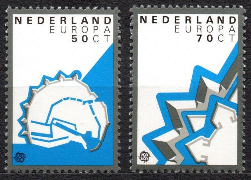 Poštovní známky Nizozemí 1982 Evropa CEPT, historické události Mi# 1219-20