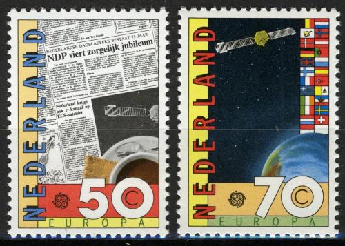 Poštovní známky Nizozemí 1983 Evropa CEPT, velká díla civilizace Mi# 1232-33