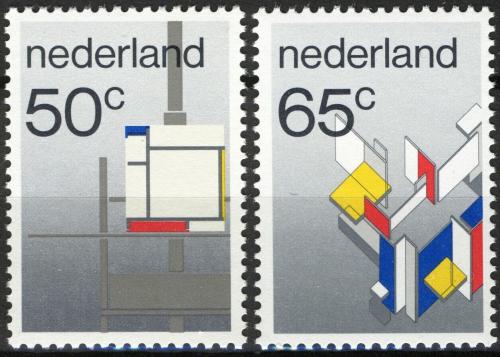 Poštovní známky Nizozemí 1983 Umìní Mi# 1234-35