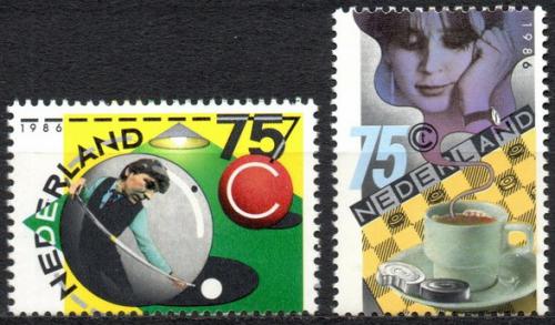 Poštovní známky Nizozemí 1986 Sport Mi# 1301-02