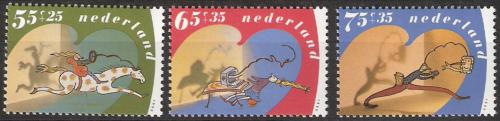 Poštovní známky Nizozemí 1990 Dìti a jejich koníèky Mi# 1392-94