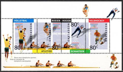 Poštovní známky Nizozemí 1992 Olympijské hry Mi# Block 36
