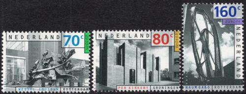 Poštovní známky Nizozemí 1993 Evropa CEPT, moderní umìní Mi# 1481-83