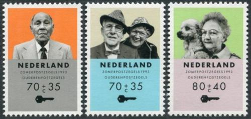 Poštovní známky Nizozemí 1993 Péèe o seniory Mi# 1474-76