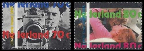 Poštovní známky Nizozemí 1995 Film, 100. výroèí Mi# 1535-36