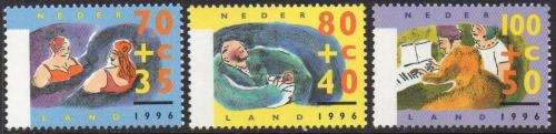 Poštovní známky Nizozemí 1996 Život seniorù Mi# 1571-73