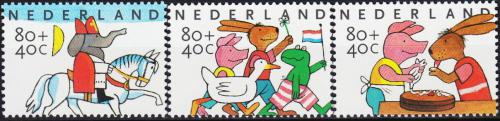 Poštovní známky Nizozemí 1998 Dìtské svátky Mi# 1680-82