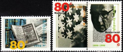 Poštovní známky Nizozemí 1998 Výroèí a události Mi# 1665-67