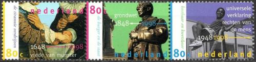 Poštovní známky Nizozemí 1998 Výroèí Mi# 1649-51 