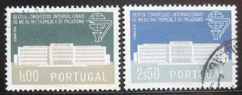 Poštovní známky Portugalsko 1958 Institut medicíny Mi# 868-69