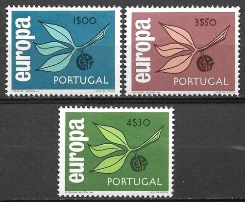 Poštovní známky Portugalsko 1965 Evropa CEPT Mi# 990-92 Kat 25€