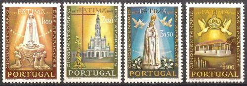 Poštovní známky Portugalsko 1967 Fátima Mi# 1029-32