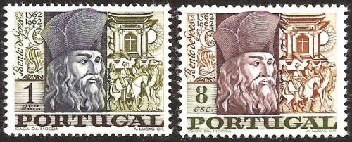 Poštovní známky Portugalsko 1968 Bento de Góis, misionáø Mi# 1049-50