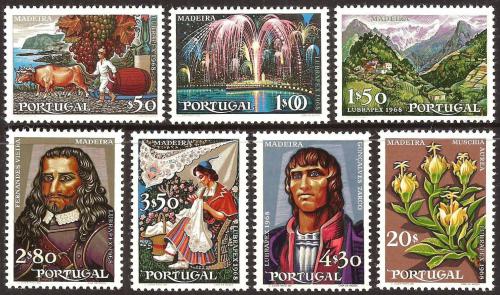 Poštovní známky Portugalsko 1968 Výstava LUBRAPEX Mi# 1060-66 Kat 20€
