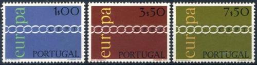 Poštovní známky Portugalsko 1971 Evropa CEPT Mi# 1127-29 Kat 25€