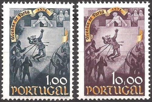 Poštovní známky Portugalsko 1973 Alkalden Nuno Gonçalves Mi# 1226-27 Kat 3€