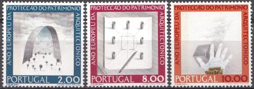 Poštovní známky Portugalsko 1975 Architektura Mi# 1298-1300 Kat 7.50€
