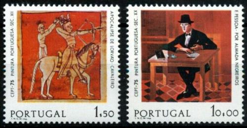 Poštovní známky Portugalsko 1975 Evropa CEPT, umìní Mi# 1281-82 Kat 60€