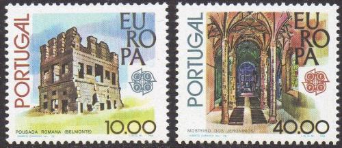 Poštovní známky Portugalsko 1978 Evropa CEPT, stavby Mi# 1403-04 Kat 9.50€