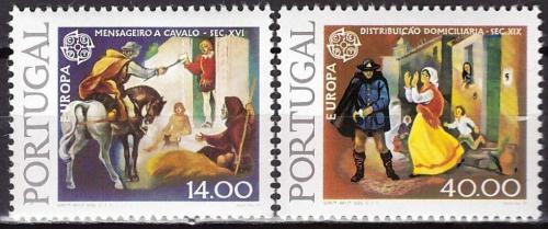 Poštovní známky Portugalsko 1979 Evropa CEPT, historie pošty Mi# 1441-42 Kat 5€