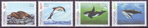 Poštovní známky Portugalsko 1983 Moøští savci Mi# 1604-07 Kat 12€