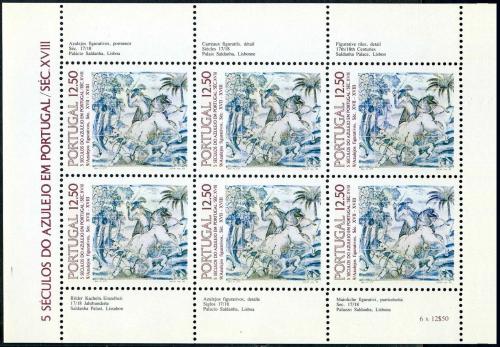 Poštovní známky Portugalsko 1983 Ozdobná kachle, azulej Mi# 1592 Bogen Kat 6.50€