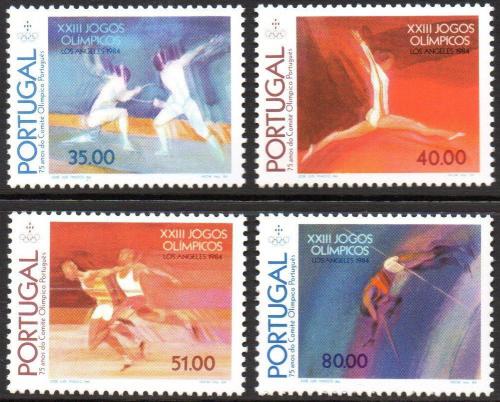 Poštovní známky Portugalsko 1984 LOH Los Angeles Mi# 1635-38 Kat 11€