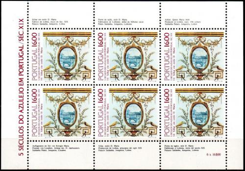 Poštovní známky Portugalsko 1984 Ozdobná kachle, azulej Mi# 1640 Bogen Kat 6.50€
