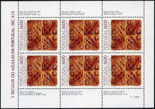 Poštovní známky Portugalsko 1984 Ozdobná kachle, azulej Mi# 1641 Bogen Kat 6.50€