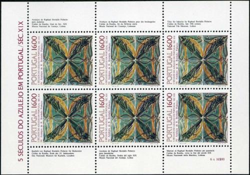 Poštovní známky Portugalsko 1984 Ozdobná kachle, azulej Mi# 1644 Bogen Kat 6.50€