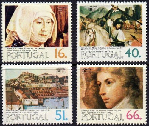 Poštovní známky Portugalsko 1984 Umìní Mi# 1631-34 Kat 11€