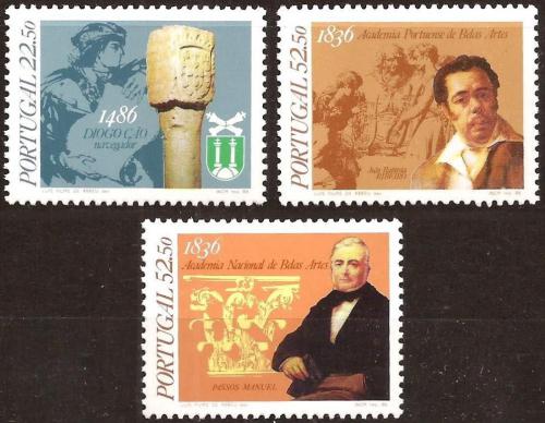 Poštovní známky Portugalsko 1986 Výroèí Mi# 1696-98 Kat 5€