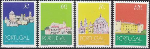 Poštovní známky Portugalsko 1990 Paláce Mi# 1838-41 Kat 6€
