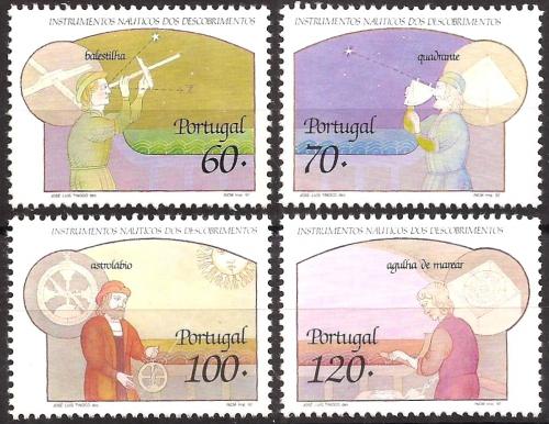 Poštovní známky Portugalsko 1992 Navigace Mi# 1920-23