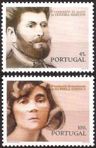 Poštovní známky Portugalsko 1994 Osobnosti Mi# 2002-03