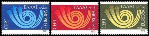 Poštovní známky Øecko 1973 Evropa CEPT Mi# 1147-49