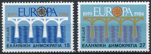 Poštovní známky Øecko 1984 Evropa CEPT Mi# 1555-56