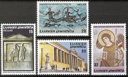 Poštovní známky Øecko 1985 Atény Mi# 1594-97