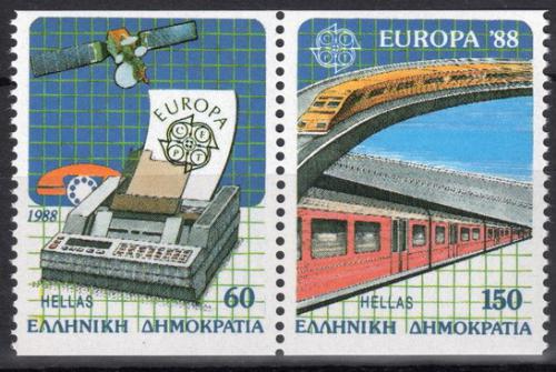 Poštovní známky Øecko 1988 Evropa CEPT Mi# 1685-86 C Kat 17€