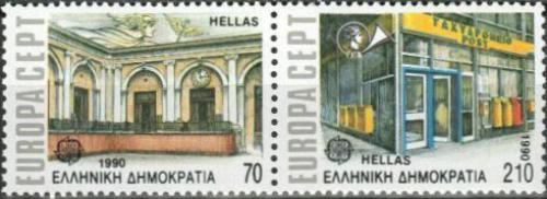 Poštovní známky Øecko 1990 Evropa CEPT, pošta Mi# 1742-43 A Kat 8€