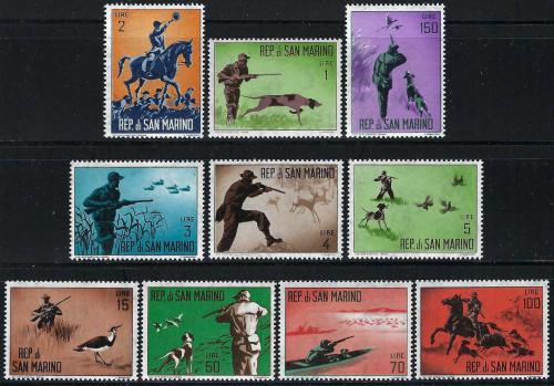 Poštovní známky San Marino 1962 Lov Mi# 739-48