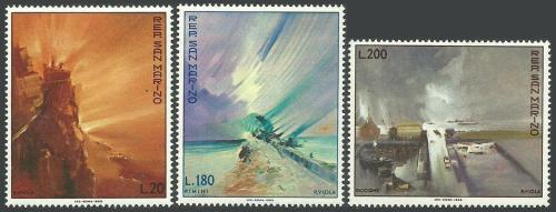 Poštovní známky San Marino 1969 Umìní, Rodolfo Viola Mi# 936-38